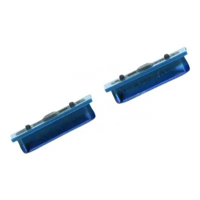 Volume Side Button Outer for Samsung Galaxy A7 2018 Blue - Plastic Key by Sparestream