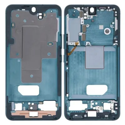 LCD Frame Middle Chassis for Samsung Galaxy S22 5G - White by Sparestream