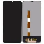 LCD with Touch Screen for Vivo T1x 5G - Black (display glass combo folder) by Sparestream