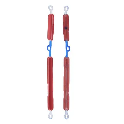 Volume Side Button Outer for Samsung Galaxy A03 Red - Plastic Key by Sparestream