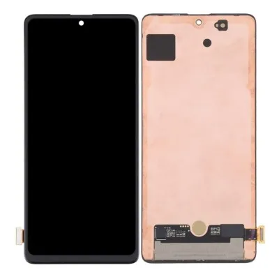 LCD with Touch Screen for Samsung Galaxy A71 - White (display glass combo folder) by Sparestream