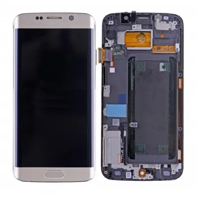 LCD with Touch Screen for Samsung Galaxy S6 Edge - Black (display glass combo folder) by Sparestream