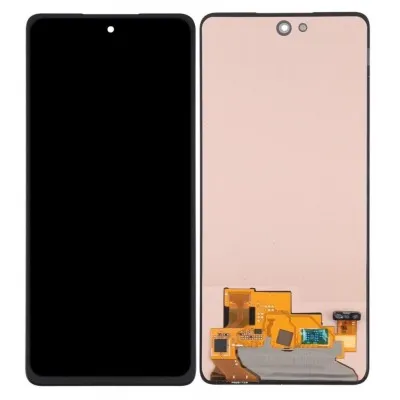 LCD with Touch Screen for Samsung Galaxy A52s 5G - Black (display glass combo folder) by Sparestream