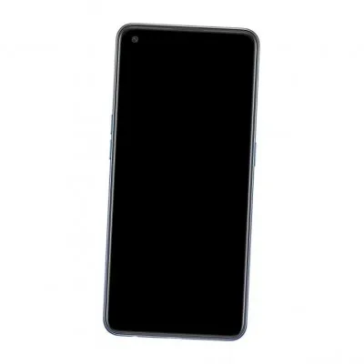 Middle Frame Ring Only for Oppo F19 Black by Sparestream