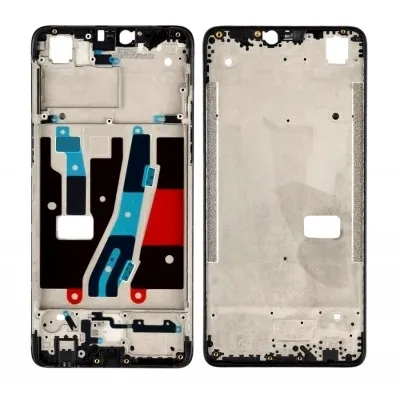 LCD Frame Middle Chassis for Oppo F7 - Black By Sparestream
