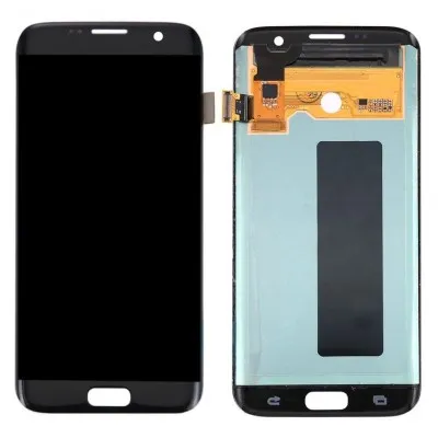 LCD with Touch Screen for Samsung Galaxy S7 Edge - Black (display glass combo folder) by Sparestream