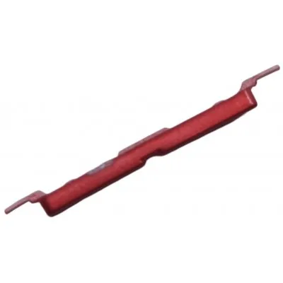 Volume Side Button Outer for Oppo F7 Red - Plastic Key By Sparestream