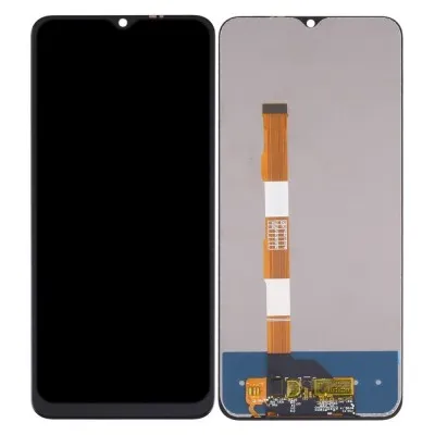 LCD with Touch Screen for Vivo Y12G - Black (display glass combo folder) by Sparestream