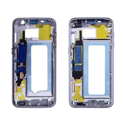 LCD Frame Middle Chassis for Samsung Galaxy S7 Edge - Blue by Sparestream