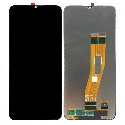 LCD with Touch Screen for Samsung Galaxy A04e - White (display glass combo folder) by Sparestream
