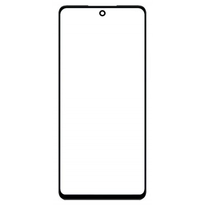 Front Glass for Vivo Y36 5G - Black by Sparestream