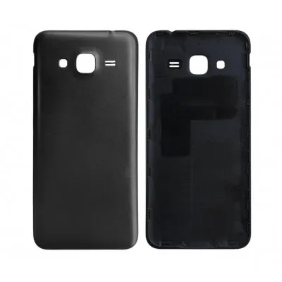 Back Panel Cover for Samsung Galaxy J3 (2016) - Black by Sparestream