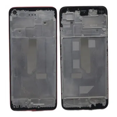 LCD Frame Middle Chassis for Oppo A96 4G - Black By Sparestream