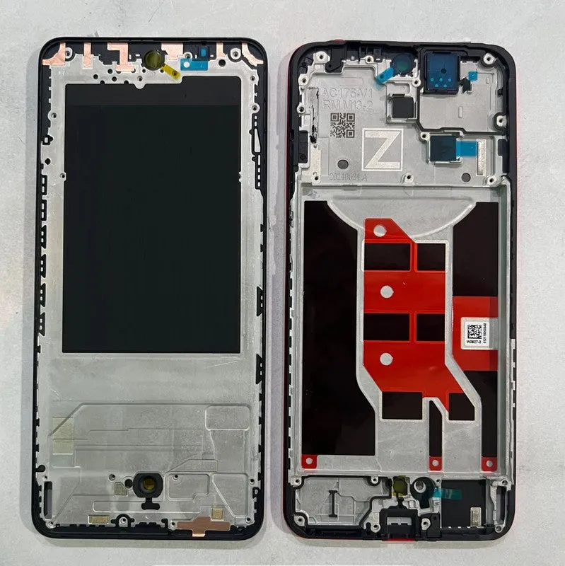 Lcd Frame Middle Chassis for Oppo F27 Pro Plus White  by Sparestream