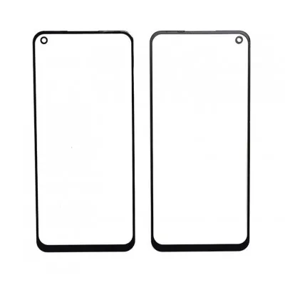 Front Glass for Oppo A52 - Black by Sparestream