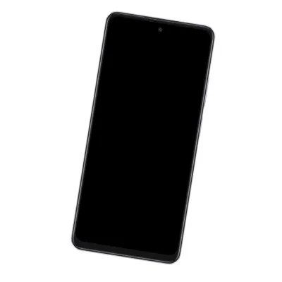 Middle Frame Ring Only for Oppo A3x 5G Black By Sparestream