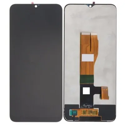 LCD with Touch Screen for Realme Narzo 50i Prime - Black (display glass combo folder) by Sparestream