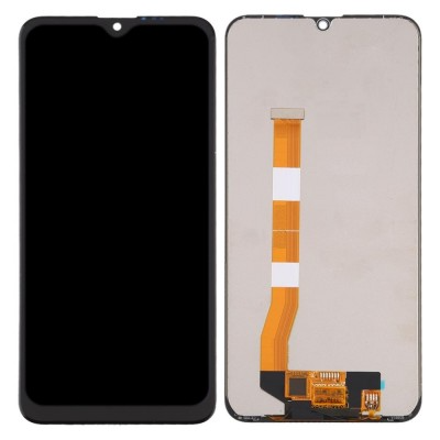 LCD with Touch Screen for Realme C2 - Black (display glass combo folder) by Sparestream