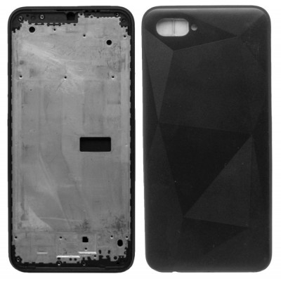Full Body Housing for Realme C2 - Black by Sparestream