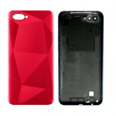 Back Panel Cover for Realme C2 - Red by Sparestream