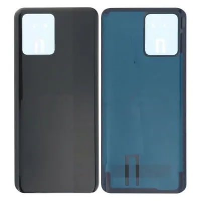 Back Panel Cover for Realme 8 - Black by Sparestream