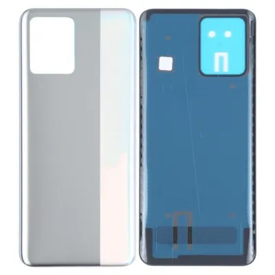 Back Panel Cover for Realme 8 - Silver by Sparestream