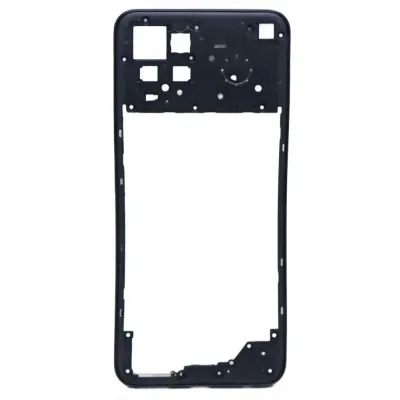 Middle Frame Ring Only for Realme 8 Black by Sparestream