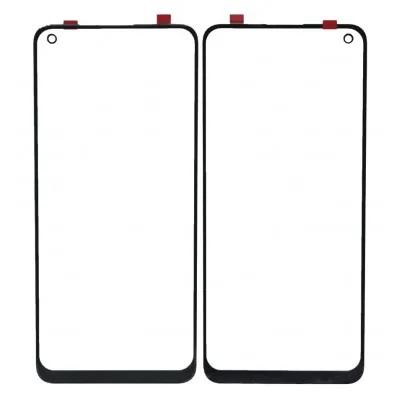 Front Glass for Realme 8 - White by Sparestream