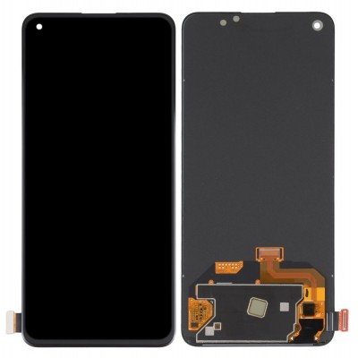 LCD with Touch Screen for Realme X7 Max 5G - Black (display glass combo folder) by Sparestream