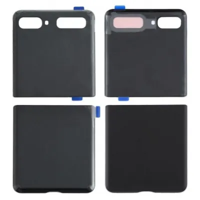 Back Panel Cover for Samsung Galaxy Z Flip 5G -Grey by Sparestream