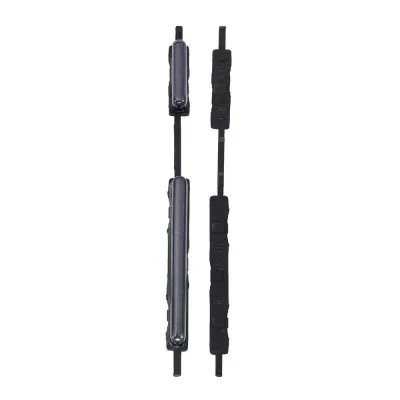 Volume Side Button Outer for Samsung Galaxy A32 Black - Plastic Key by Sparestream