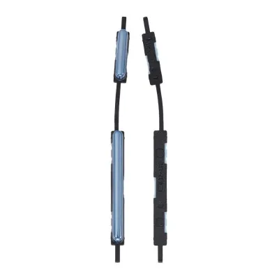 Volume Side Button Outer for Samsung Galaxy A32 Blue - Plastic Key by Sparestream