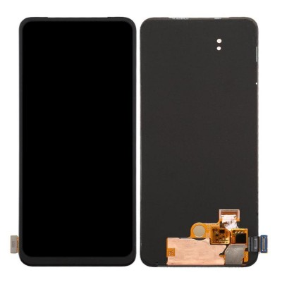 LCD with Touch Screen for Realme X - White (display glass combo folder) by Sparestream