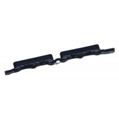 Volume Side Button Outer for Realme X Black - Plastic Key by Sparestream