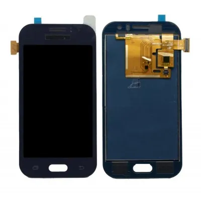 LCD with Touch Screen for Samsung Galaxy J1 Ace - Black (display glass combo folder) by Sparestream
