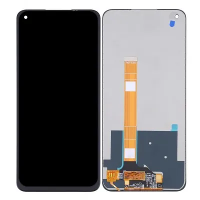 LCD with Touch Screen for Realme 6 - White by Sparestream
