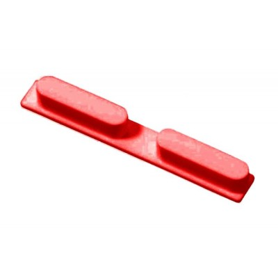 Volume Side Button Outer for Realme X2 Pro White - Plastic Key by Sparestream