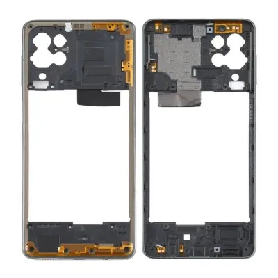 Middle Frame Ring Only for Samsung Galaxy F62 Black by Sparestream
