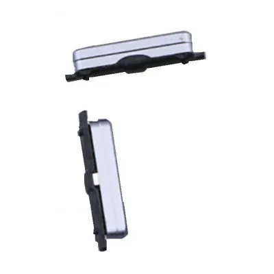 Volume Side Button Outer for Samsung Galaxy C7 Grey - Plastic Key by Sparestream