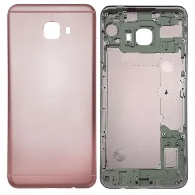 Back Panel Cover for Samsung Galaxy C7 - Rose Gold by Sparestream