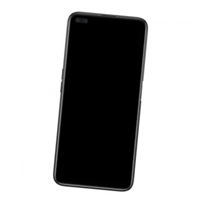 Middle Frame Ring Only for Realme 6 Pro Black by Sparestream