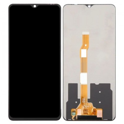 LCD with Touch Screen for Vivo Y27 5G - Black (display glass combo folder) by Sparestream
