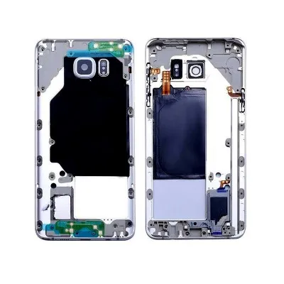 LCD Frame Middle Chassis for Samsung Galaxy Note 5 - Silver by Sparestream