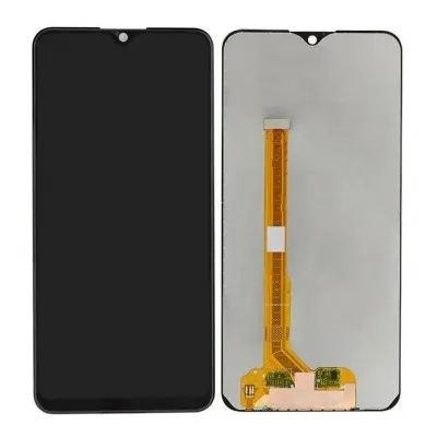 LCD with Touch Screen for Vivo Y1s - Black (display glass combo folder) by Sparestream