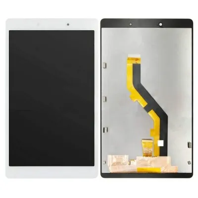 LCD with Touch Screen for Samsung Galaxy Tab A 8.0 2019 - White (display glass combo folder) by Sparestream