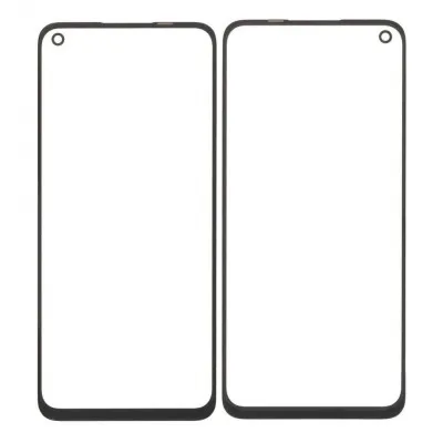 Front Glass for Realme 9 5G SE - Black by Sparestream