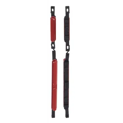 Volume Side Button Outer for Xiaomi Redmi K20 Pro Red- Plastic Key by Sparestream