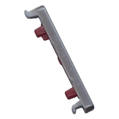 Volume Side Button Outer for Xiaomi Redmi Note 8 White - Plastic Key by Sparestream