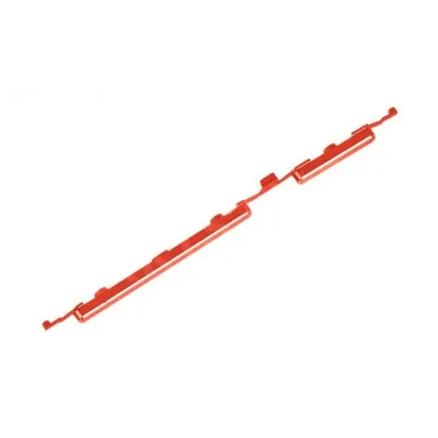 Volume Side Button Outer for Xiaomi Redmi Note 5 Pro Red - Plastic Key by Sparestream