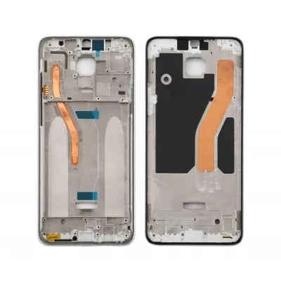 LCD Frame Middle Chassis for Xiaomi Redmi Note 8 Pro - White by Sparestream